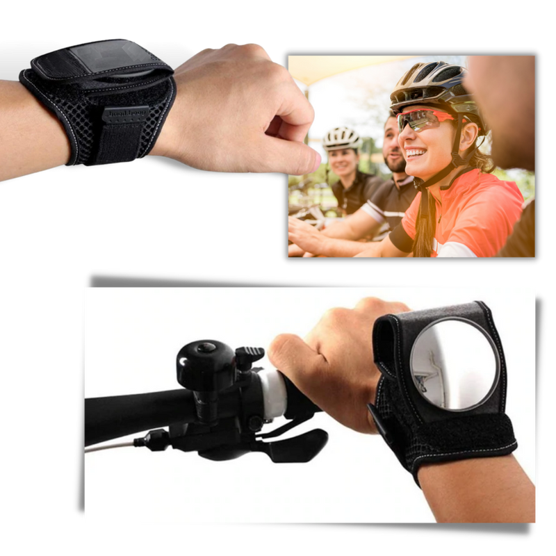 Handgelenk-Rückspiegel für Fahrräder