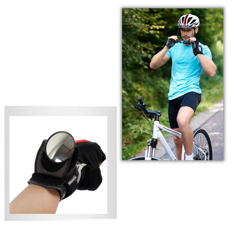 Handgelenk-Rückspiegel für Fahrräder