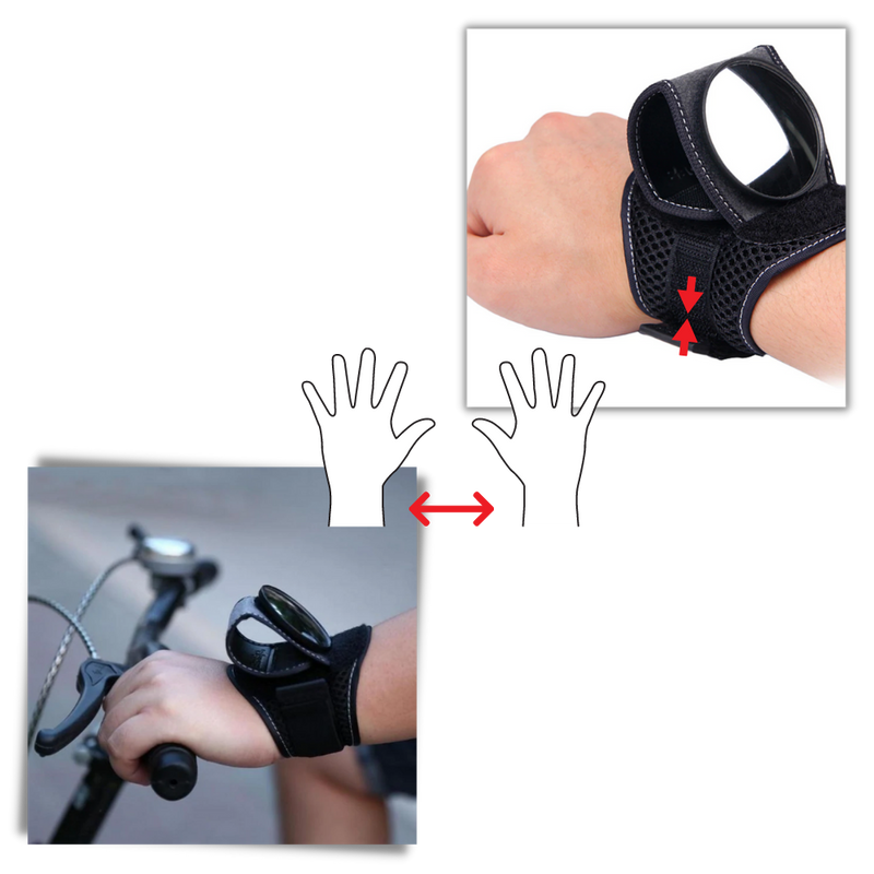 Handgelenk-Rückspiegel für Fahrräder