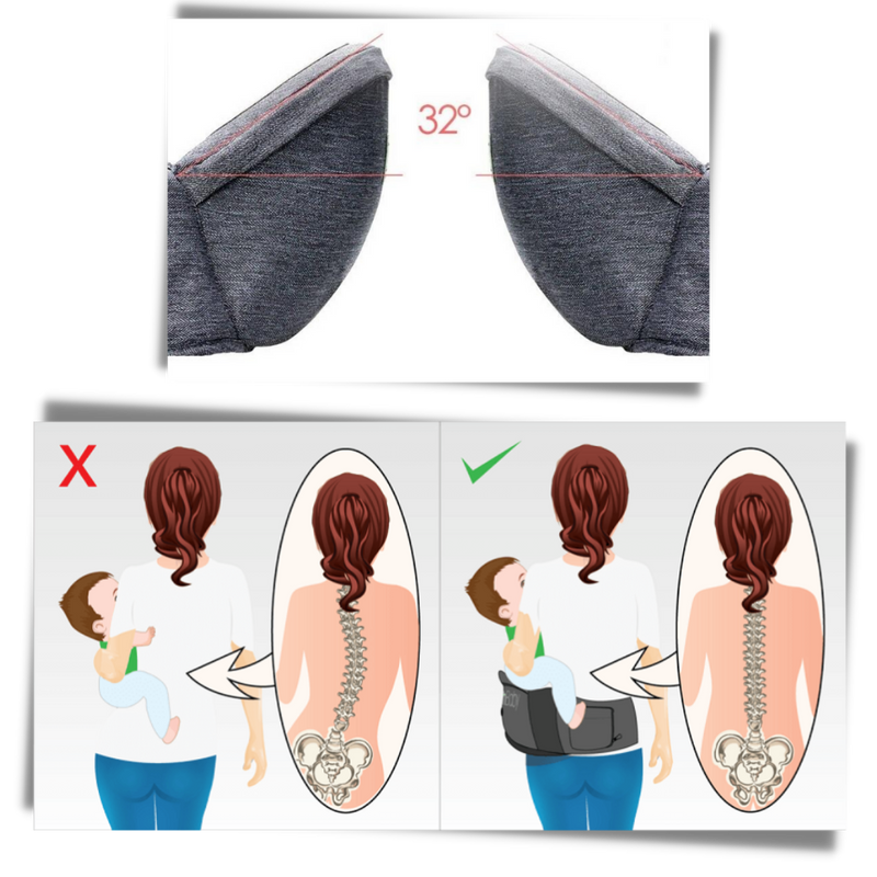 Baby-Hüfttragesitz