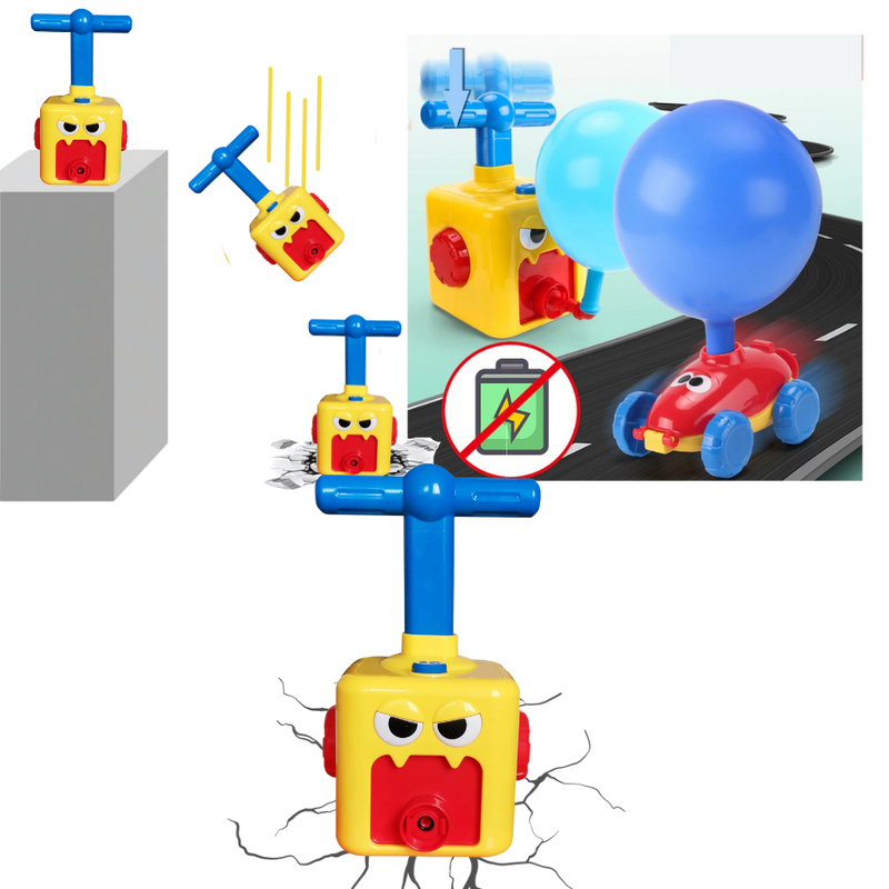 Ballonauto-Spielzeugwerfer
