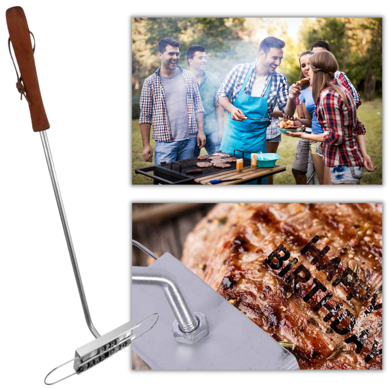 BBQ-Markierungseisen