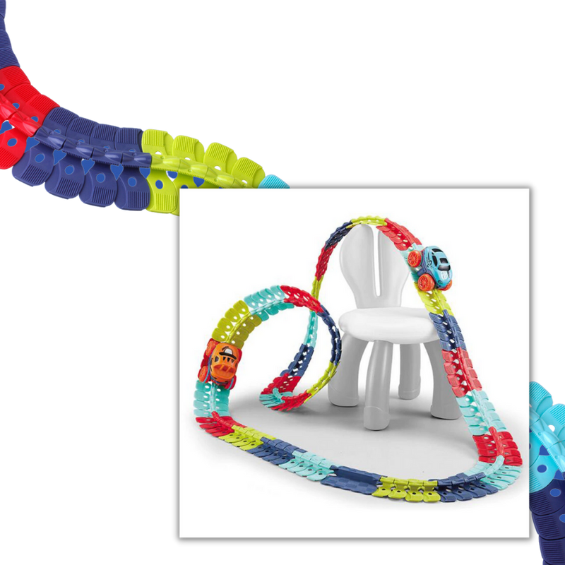 Flexibles Schienenfahrzeug Spielzeug für Kinder