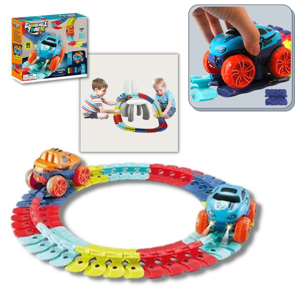 Flexibles Schienenfahrzeug Spielzeug für Kinder