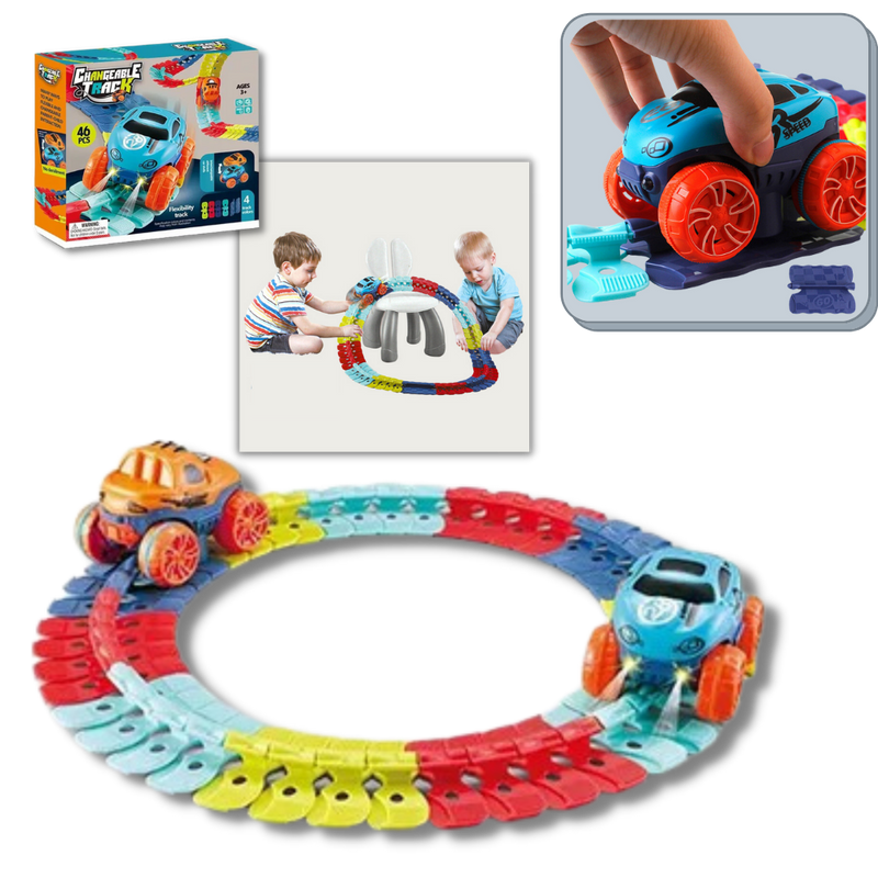 Flexibles Schienenfahrzeug Spielzeug für Kinder