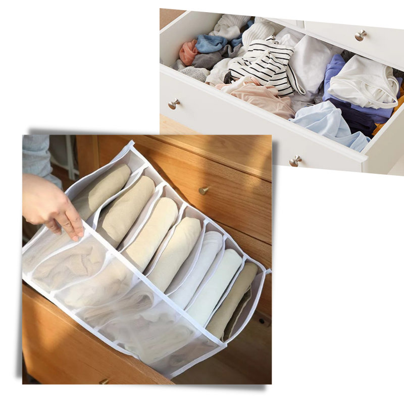Kleiderschrank Netz Kleiderorganisator