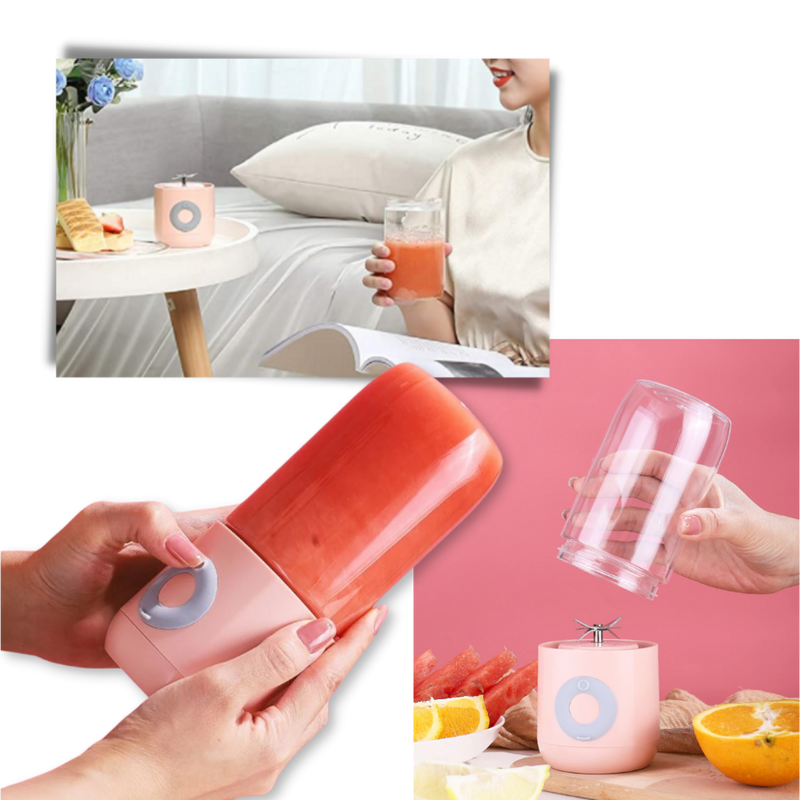 6 Schneidegeräte Mini Tragbarer Mixer Becher
