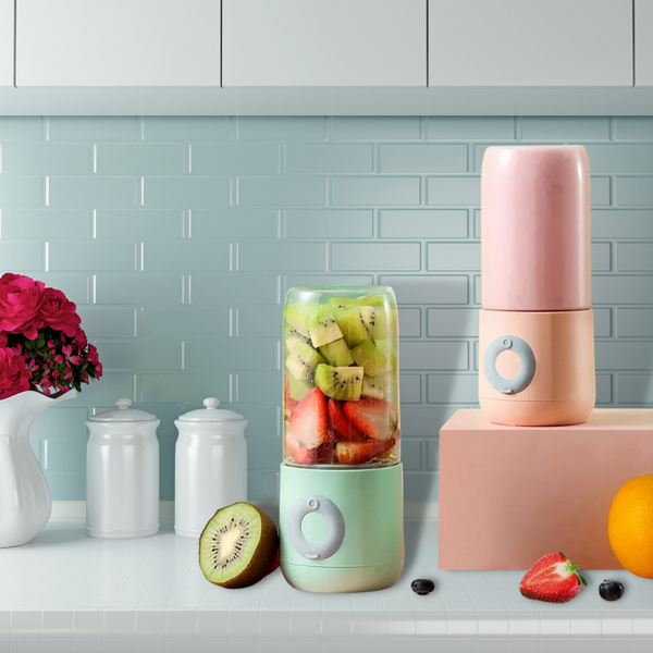 6 Schneidegeräte Mini Tragbarer Mixer Becher