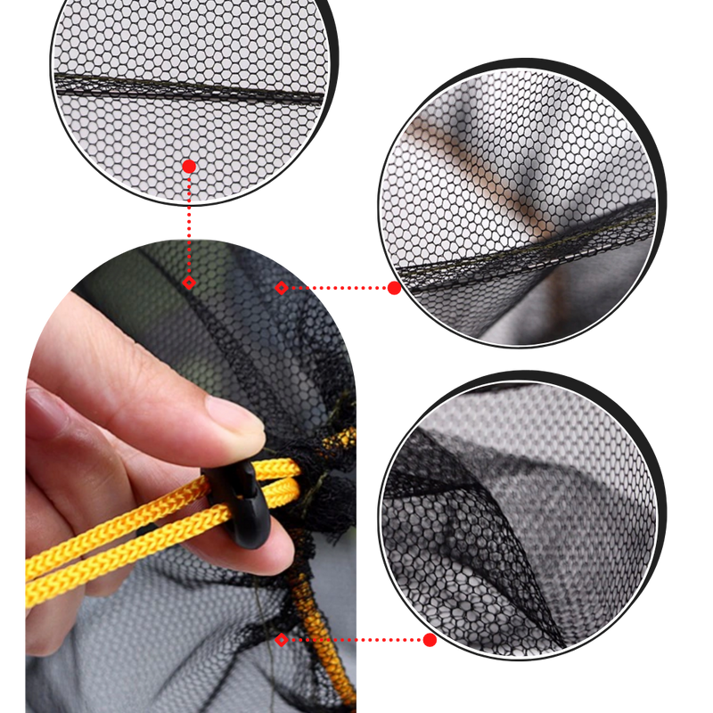 Camouflage Imkerhut mit Nylon-Netzschleier