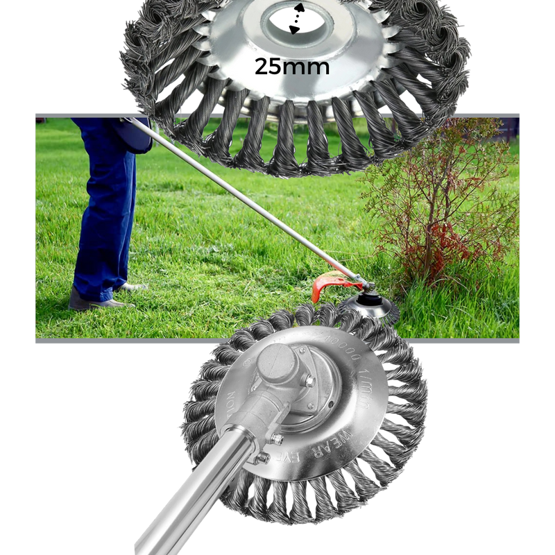 Grasschneidekopf aus Kohlenstoffstahldraht