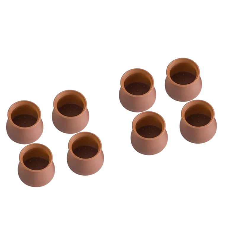 Packung mit 8 Silikonabdeckungen für Möbel