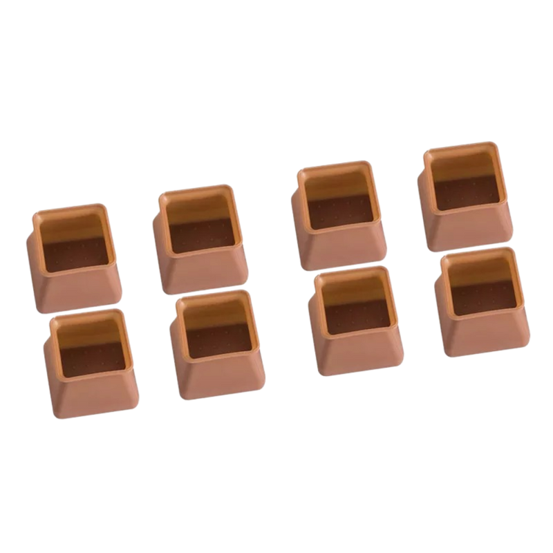 Packung mit 8 Silikonabdeckungen für Möbel