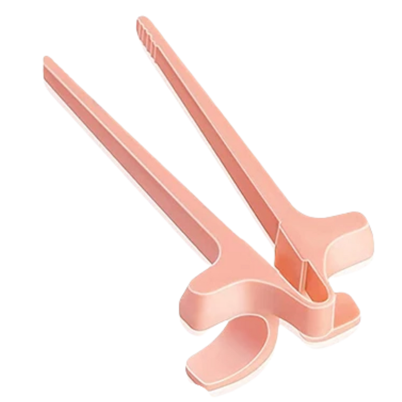 Ergonomische Finger-Essstäbchen