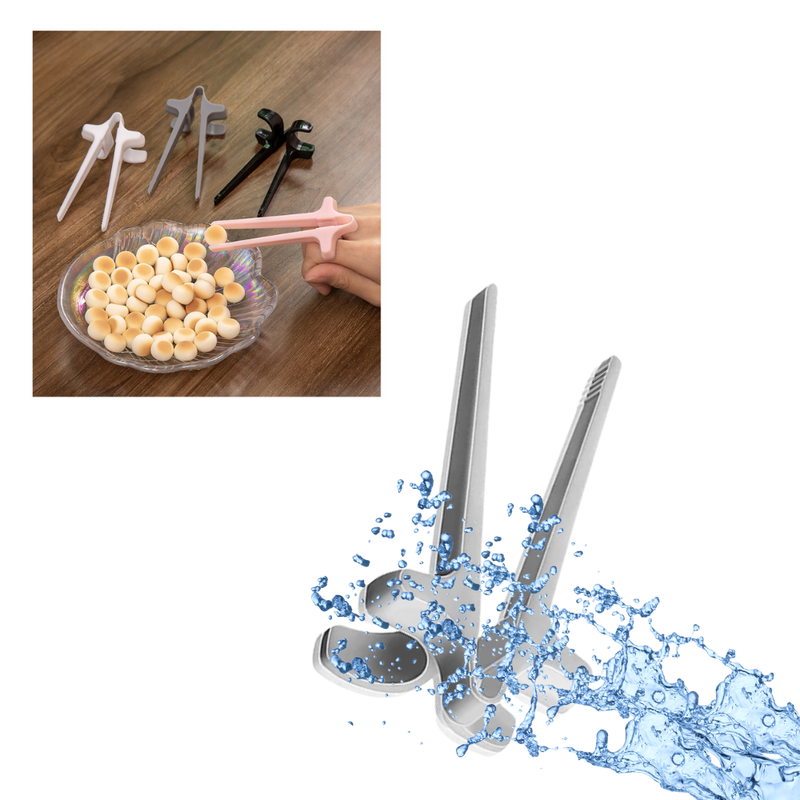 Ergonomische Finger-Essstäbchen