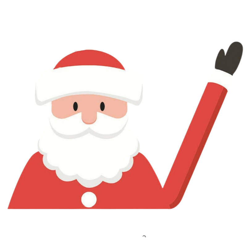 Weihnachts-Scheibenwischer-Aufkleber