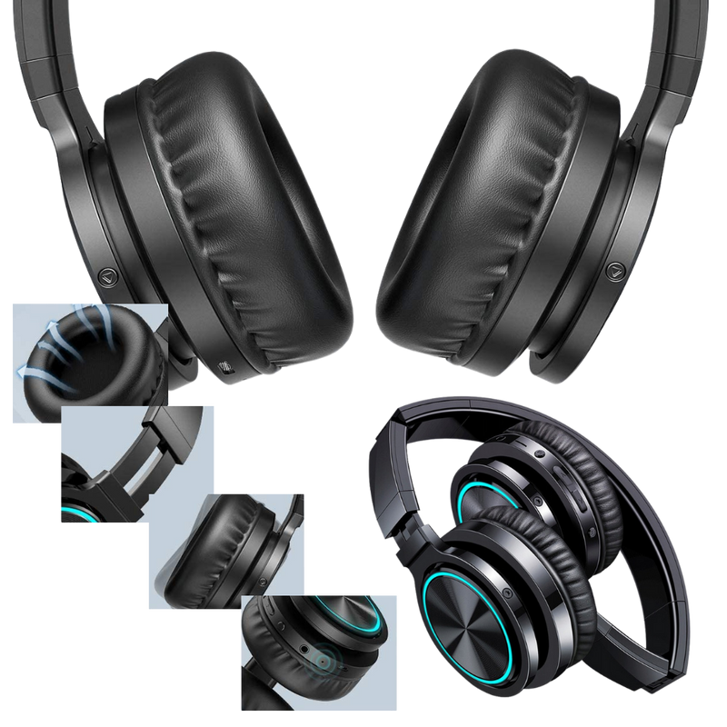 Bunte Bluetooth-Kopfhörer