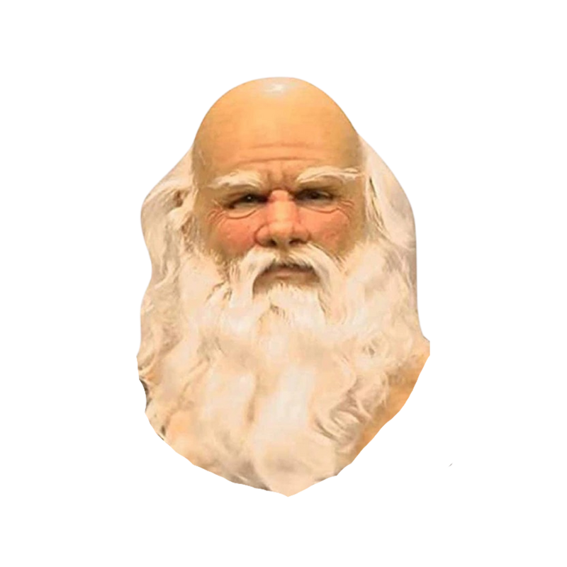 Cosplay Weihnachtsmann-Maske