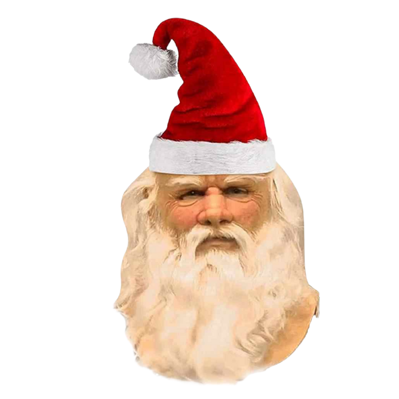 Cosplay Weihnachtsmann-Maske