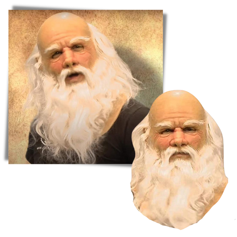 Cosplay Weihnachtsmann-Maske