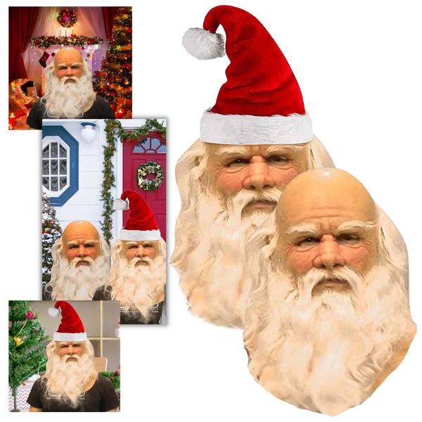 Cosplay Weihnachtsmann-Maske