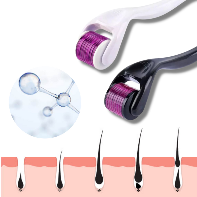 Derma-Roller für Haar- und Bartwuchs
