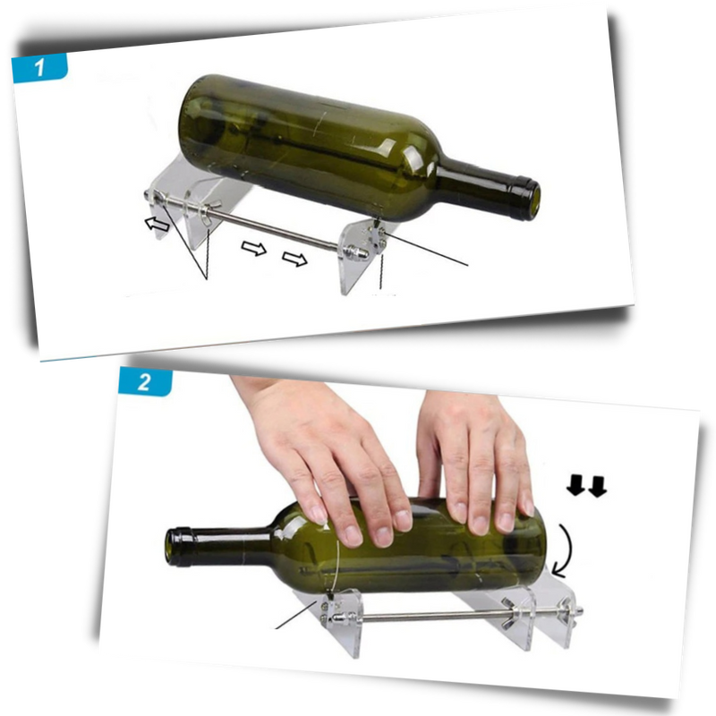 DIY Glasflaschen-Schneider