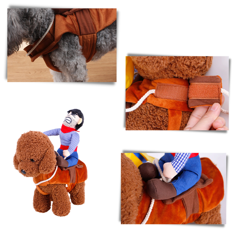 Cowboy Hundekostüm