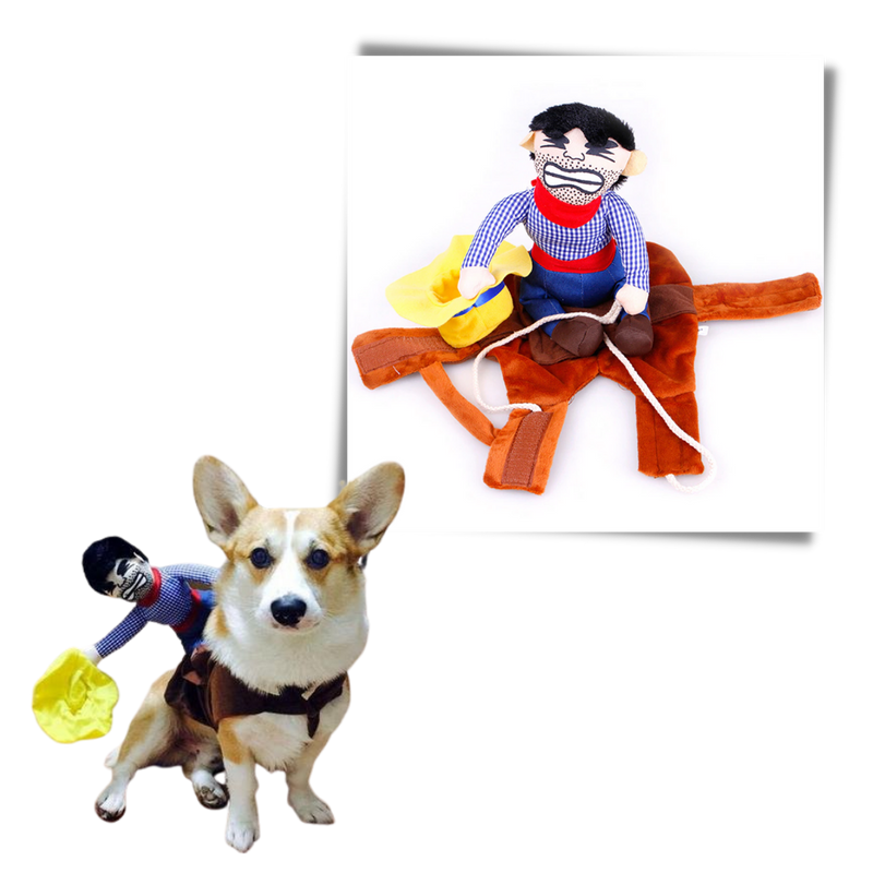 Cowboy Hundekostüm