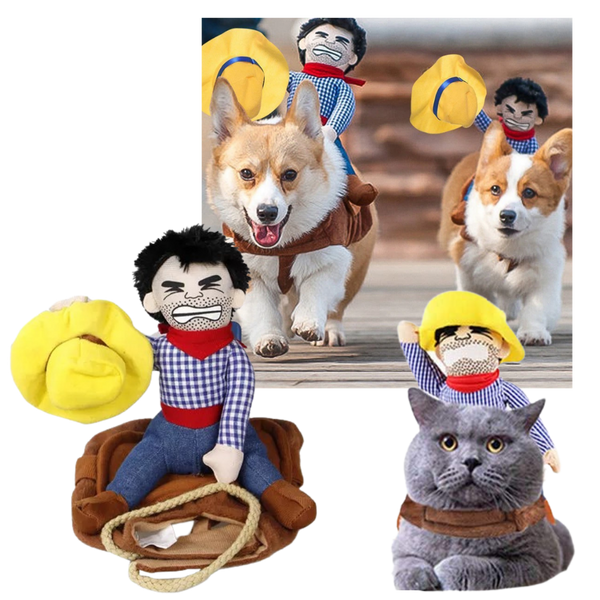 Cowboy Hundekostüm