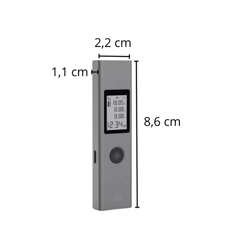 Intelligenter digitaler Laser-Entfernungsmesser