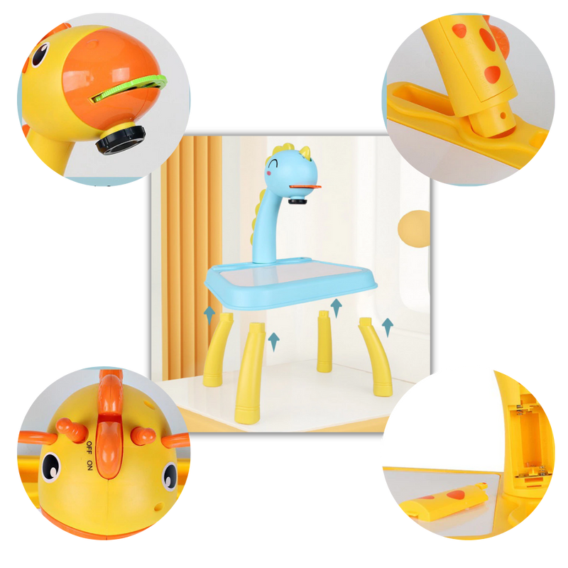 Kinder Projektion Zeichenbrett