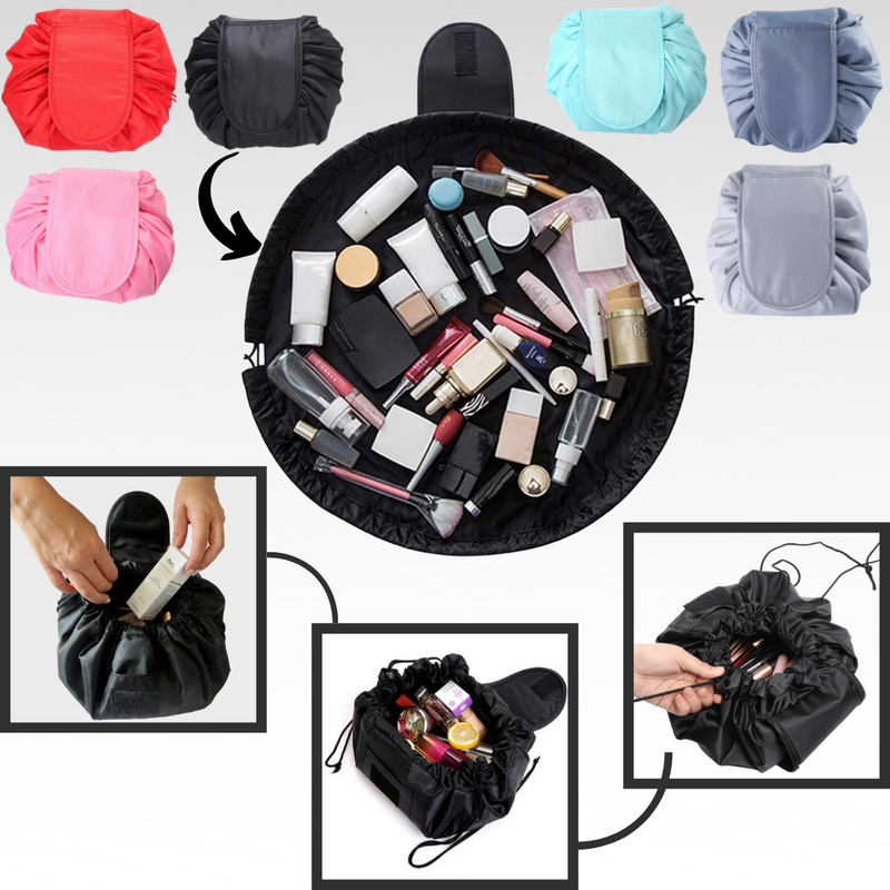 Faltbarer Kordelzug-Makeup-Beutel