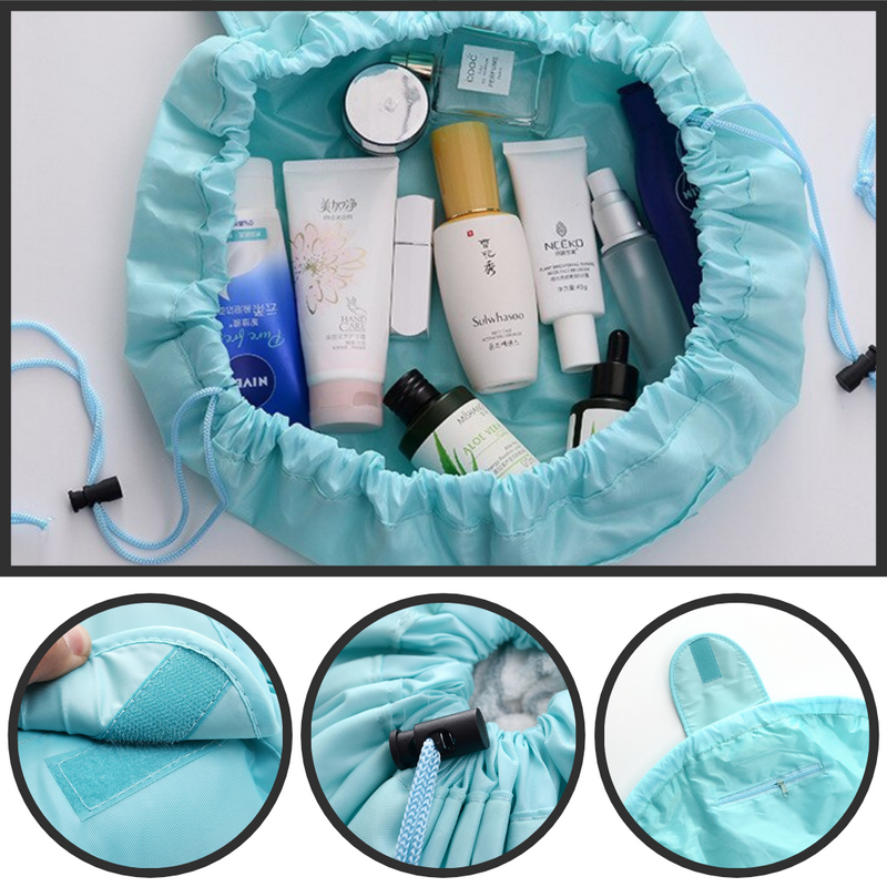 Faltbarer Kordelzug-Makeup-Beutel