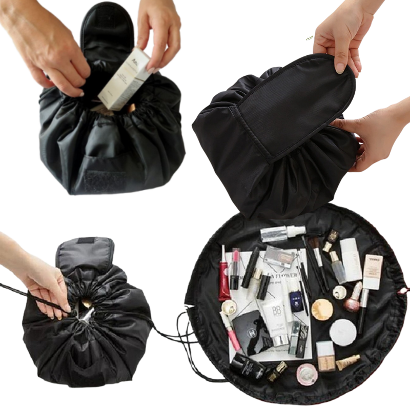 Faltbarer Kordelzug-Makeup-Beutel