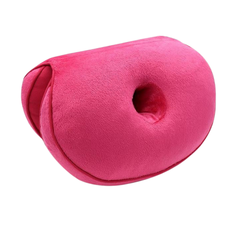 Doppeltes Sitzkissen für die Gesäßbacken