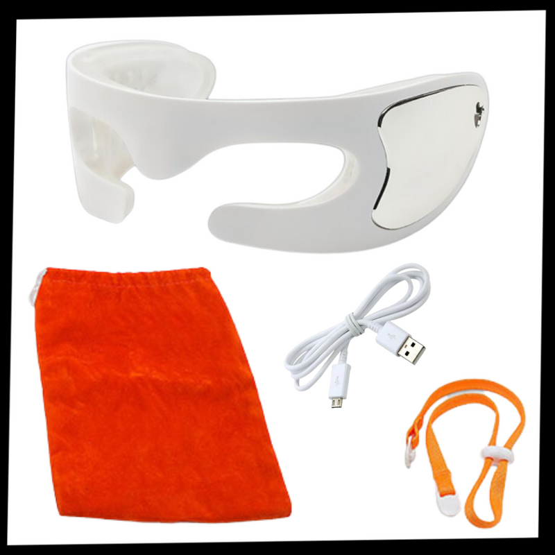 LED-Faltenentferner-Massage-Augenmaske