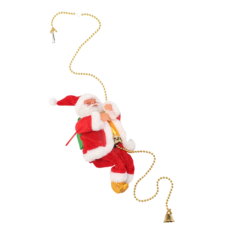 Elektrisch kletternder Weihnachtsmann Dekoration