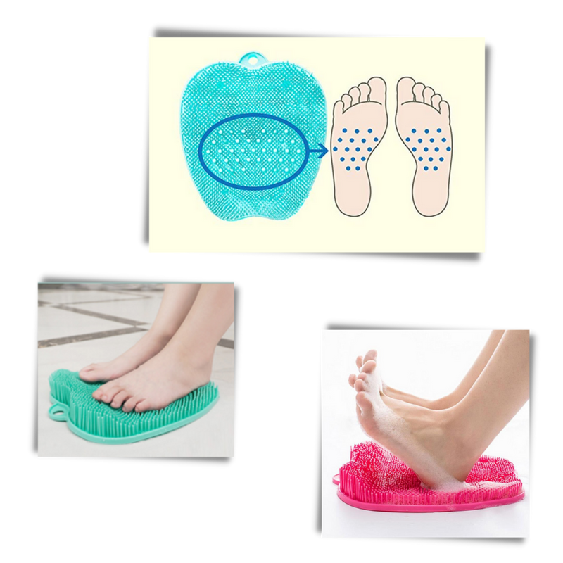 Dusche Fußmassagegerät Scrubber & Reinigungsmatte
