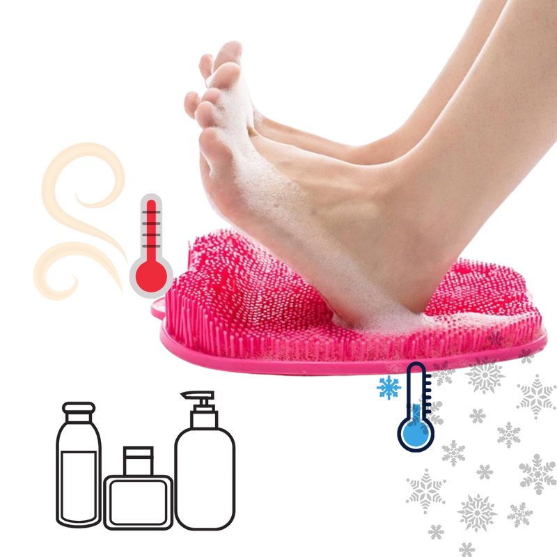Dusche Fußmassagegerät Scrubber & Reinigungsmatte