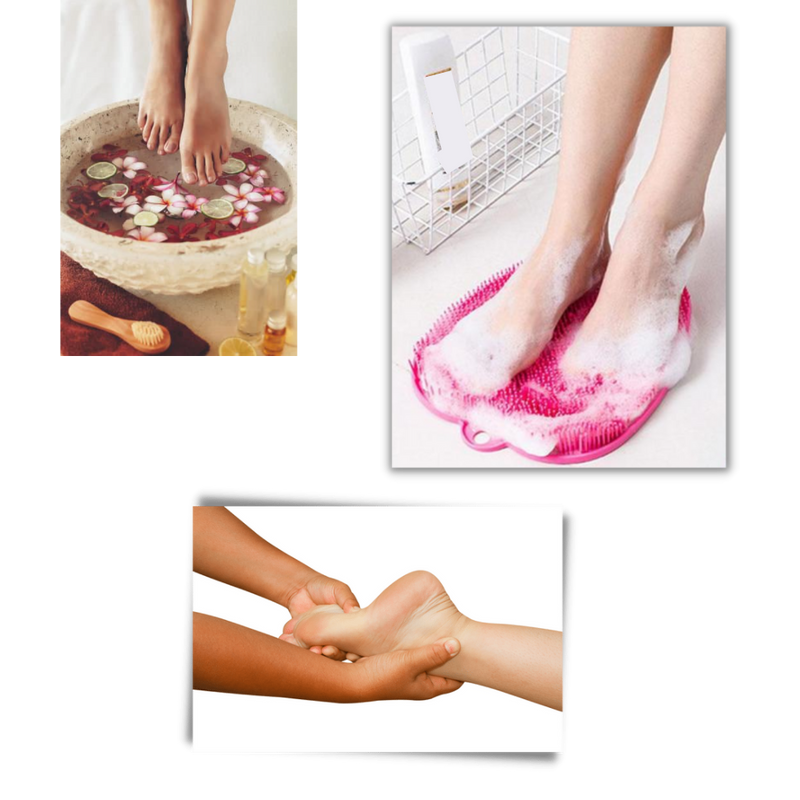 Dusche Fußmassagegerät Scrubber & Reinigungsmatte
