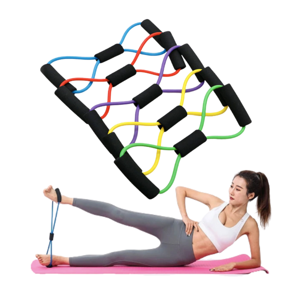 Abbildung 8 Fitness-Widerstandsband mit Griffen