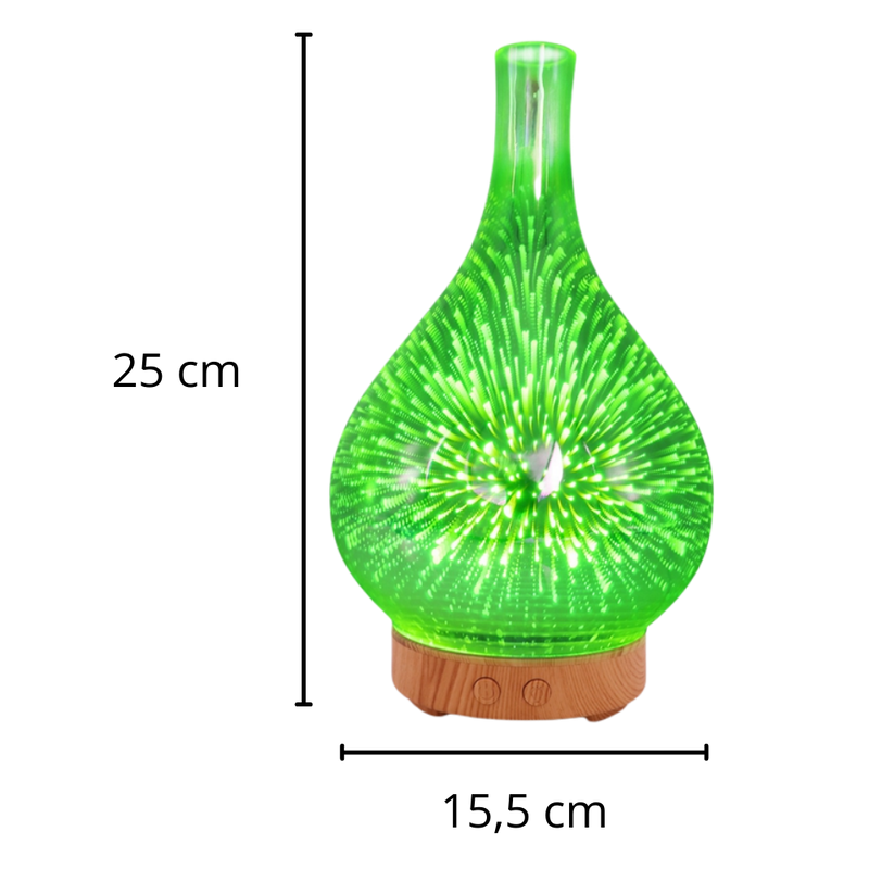 Ätherisches Öl Zerstäuber Muster Feuerwerk Vase Form
