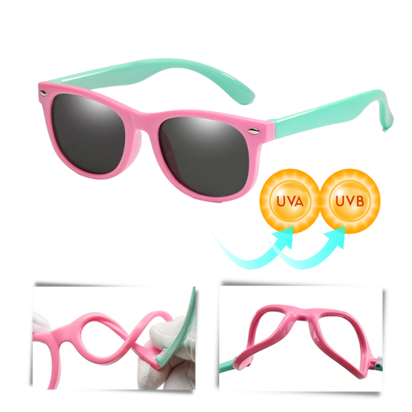 Flexible polarisierte Kindersonnenbrille