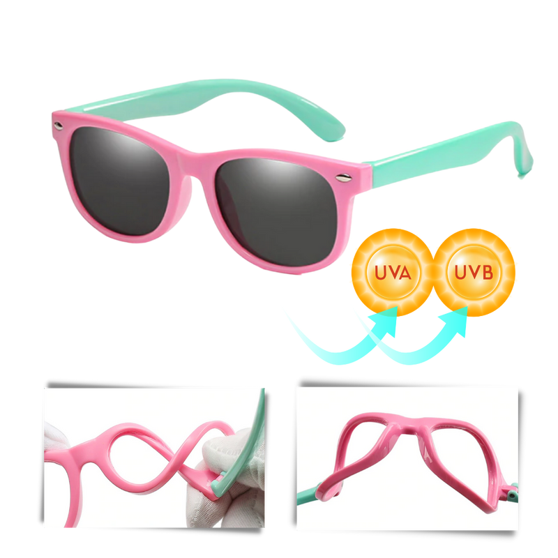 Flexible polarisierte Kindersonnenbrille