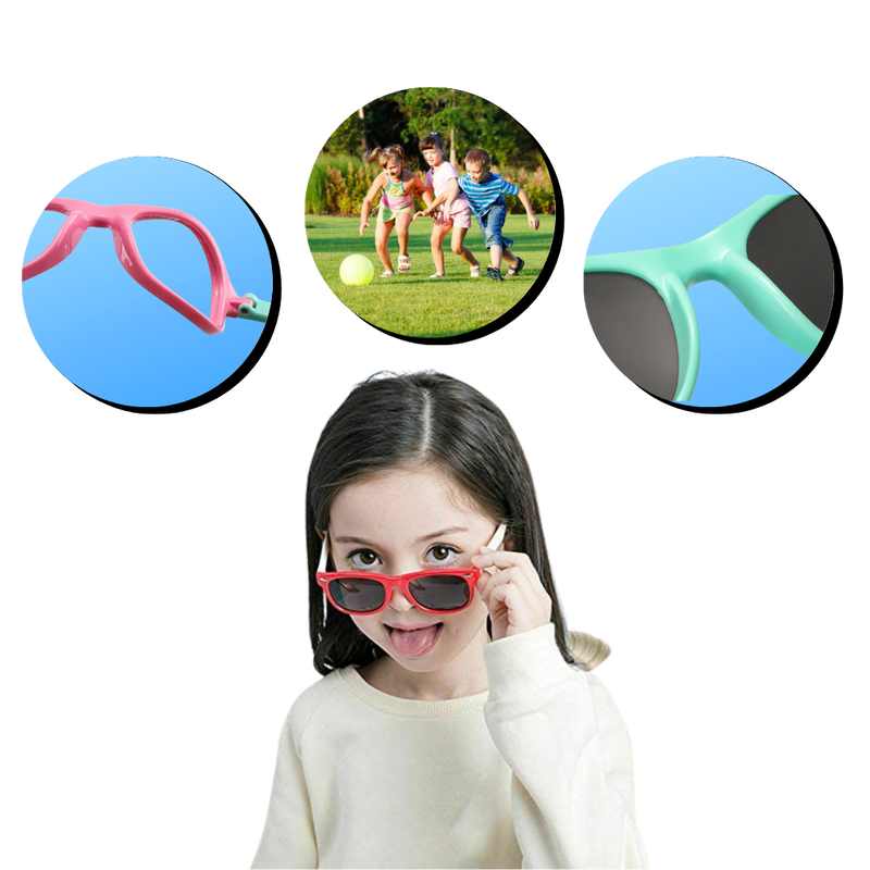 Flexible polarisierte Kindersonnenbrille