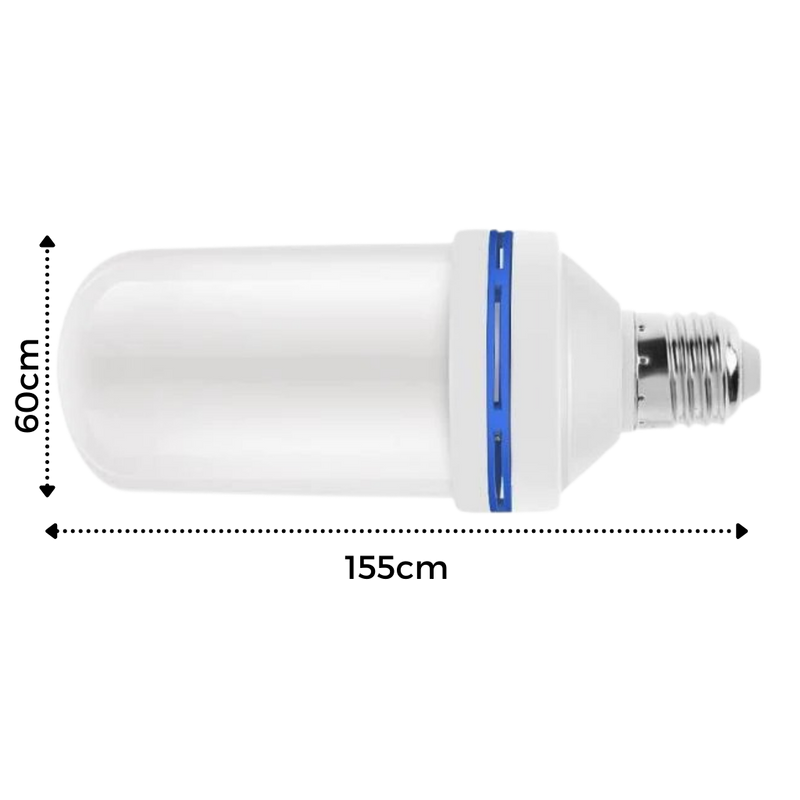 Flackernde LED-Flammenlampe