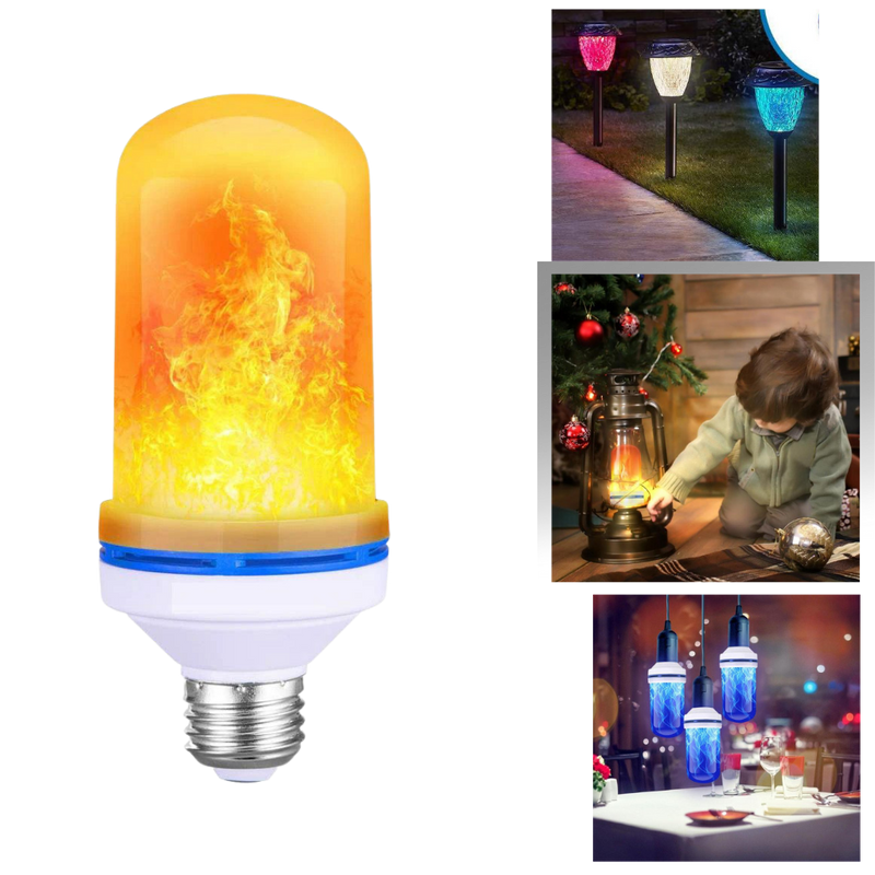 Flackernde LED-Flammenlampe