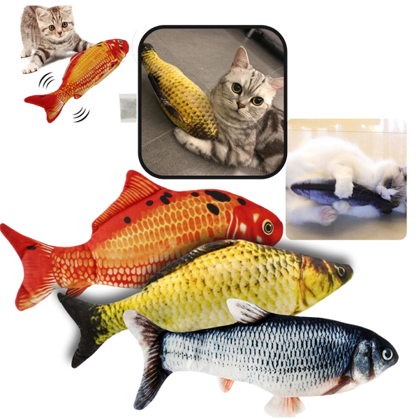 Floppender Fisch Katzenspielzeug