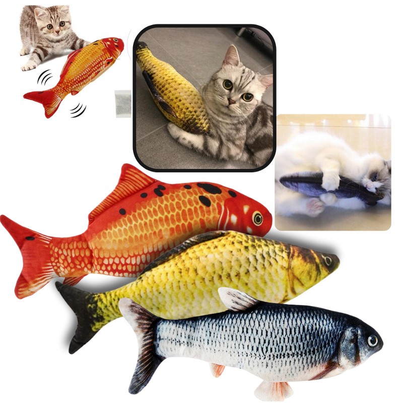 Floppender Fisch Katzenspielzeug