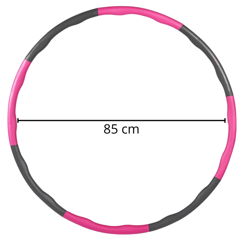 Gepolsterter Fitness-Hula-Hoop-Reifen Verstellbar